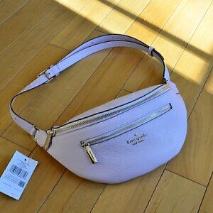 Kate Spade Light Purple Leather Belt Bag